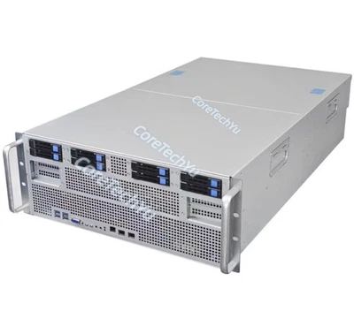 4U 8-GPU Server, AI Server with 8 GPUs featuring Full-Speed x16 Bandwidth PCIe4- - Image 1 of 2