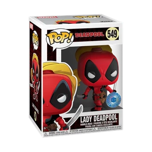 Funko POP! Marvel Lady Deadpool #549 Figura in vinile - Foto 1 di 3