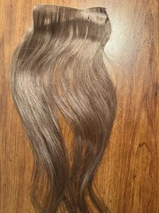 Extensiones de cabello atadas a mano de 18 pulgadas IBE CABELLO HUMANO REMY 1 trama - Imagen 1 de 5