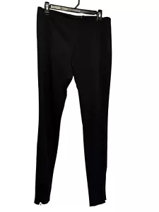 Balenciaga Paris Damen schwarze Mikrofaser Hose Anzughose seitlicher Reißverschluss Gr. 42 - Bild 1 von 13