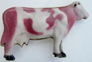 DE COLECCIÓN ALEMÁN DRESDE DOBLE CARA CARTÓN ADORNO DE NAVIDAD - VACA - Imagen 1 de 3