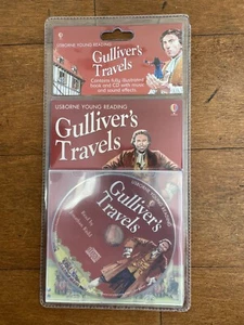 Usborne Young Reading Gulliver’s Travels Illustrated Book And CD Brand New - Picture 1 of 6