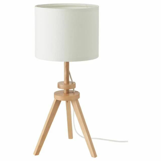 IKEA LAUTERS Table lamp - Ash/White