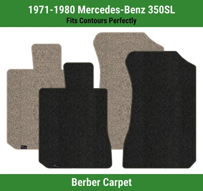 Alfombrillas de primera fila Lloyd Berber para Mercedes-Benz 350SL 1971-1980  Foto 1 de 4