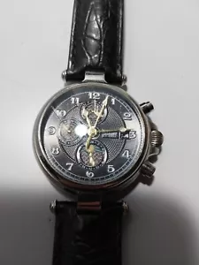 Reloj Automático Stauer Noire para Hombre - Reloj Negro Estilo Vintage - Genuino... - Imagen 1 de 14
