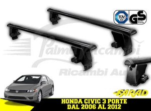 IRON130 + BS32 DACHTRÄGER FARAD EISEN HONDA CIVIC 3 TÜRER 2006 + 2012 - Bild 1 von 1