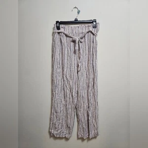 Art Class XL 14/16 Striped Pants Linen Blend - Picture 1 of 6
