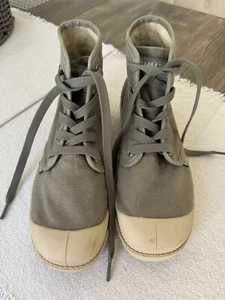 palladium boots womens 9 Pampa HI Eucalyptus Canvas Women’s Shoes Palladium - Picture 1 of 5