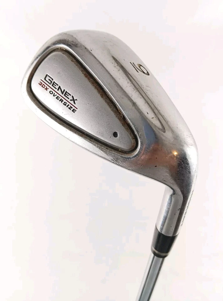Nickent Genex 3DX Oversize 9 Iron Right Handed Regular Flex Steel Shaft - Image 1 of 4