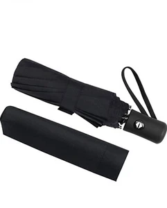 ombrello pieghevole,unisex,pioggia,antivento,nero,resistente - Foto 1 di 6
