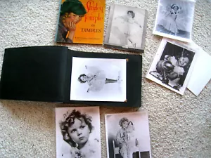Libro di scarti e fossette vintage Shirley Temple - 25 fotografie in bianco e nero - Foto 1 di 9