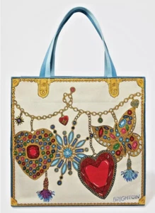 NUEVO Bolso de Lona Brighton Jewelry Glittering Love 2024 Nuevo con Etiquetas Nuevo en Paquete - Imagen 1 de 6