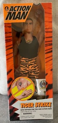 NUEVO Action Man Tiger Strike 1995 Kenner sellado en caja original Foto 1 de 4