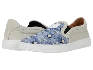 MCM Vintage Monogram Jacquard Slip-On Blue EU 37 (US Women's 7) M - Picture 1 of 1