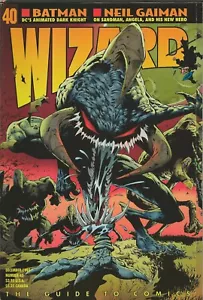 ORIGINAL Vintage Dec 1994 Wizard Magazine #40 Spawn Violator - Picture 1 of 1