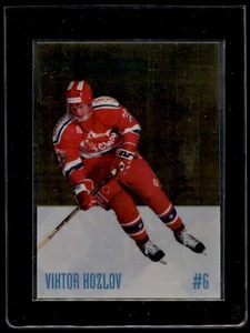 1993-94 Top 10 de hockey clásico Viktor Kozlov Rusia #6 - Imagen 1 de 2