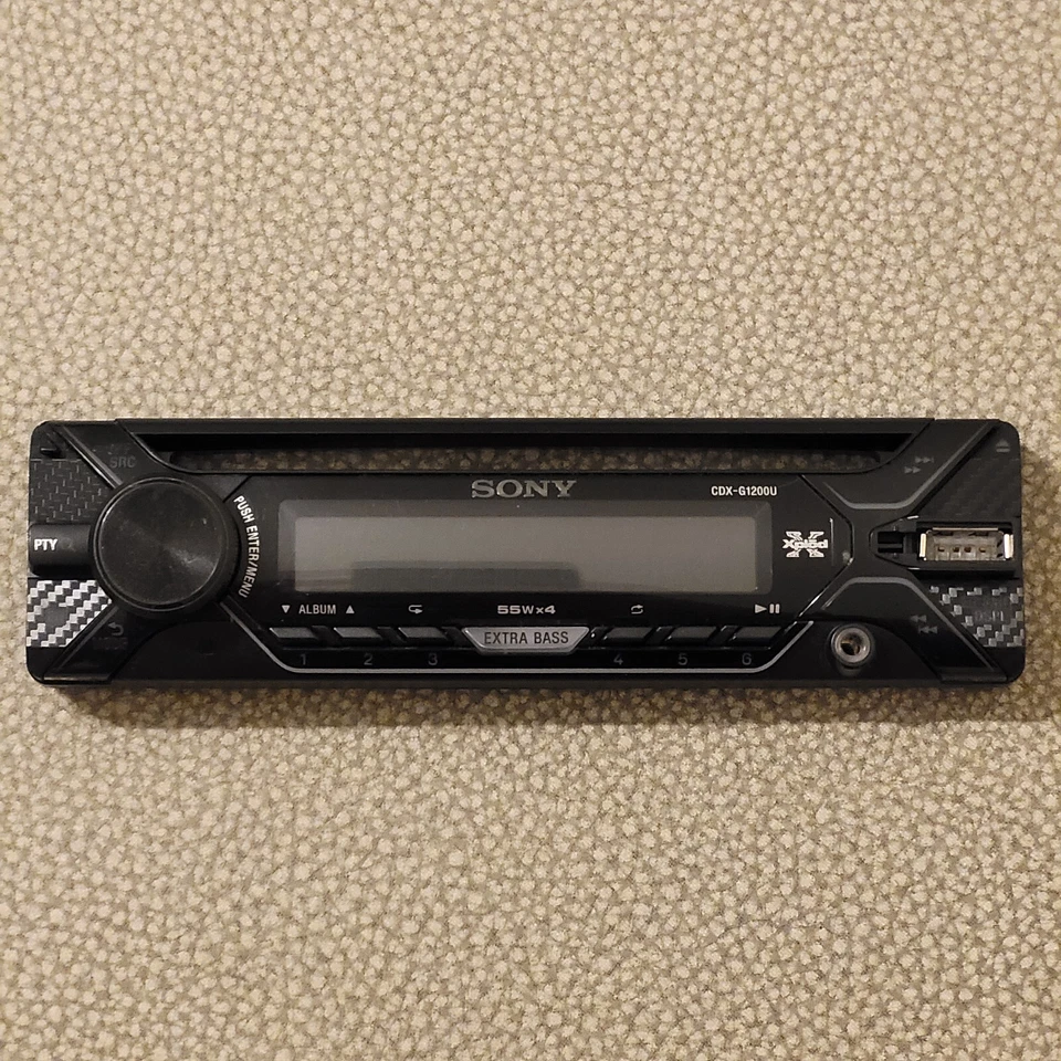 Pannello Frontale Autoradio Sony CDX-G1200U - Immagine 1 di 4