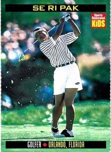 Se Ri Pak 1998 Sports Illustrated SI for Kids LPGA golf Rookie Card RC NrMt+ - Image 1 of 1