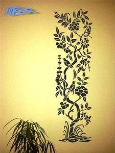 Wandtattoo Baum mit Vögeln 5 oracal MATT Wandaufkleber Deko Vogel Blume - Bild 1 von 2