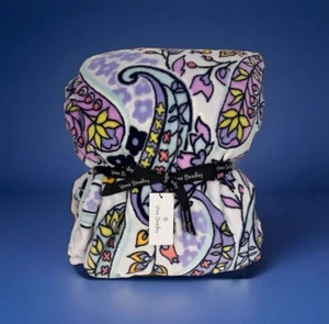 Vera Bradley Maddalena Paisley Fleece Überwurf Decke 94" x 66" NEU super weich - Bild 1 von 8