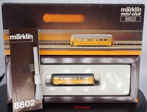 Marklin 8802 Schienenreinigungswagen Z Scale Z Gauge Track Cleaning Railbus - Picture 1 of 7