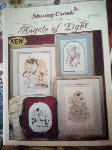 ANGELS OF LIGHT ~ 6 Designs ~ Stoney Creek Collection Cross Stitch Book 127 - Image 1 of 1