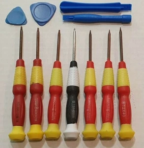 11P Koocu T2 T3 T6 T8 Torx Magnetic Screwdriver Repair Kit Tool Set Tools Iphone - Picture 1 of 4