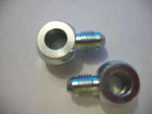 FMR BRAKE FITTINGS AN -4 X 3/8" X 10MM BANJO ADAPTERS, 2 PACK,P/N 941-776-04-03P - Picture 1 of 3