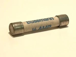 059-0108 0,5A MILITARY SPEC KERAMIKSICHERUNG 1,25" 32mm FBB15A38 - Bild 1 von 2