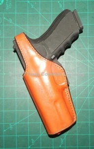 Bianchi 19L 14764 Leather Thumbsnap Suede Lined Holster Glock 17 22 31 No Laser - Picture 1 of 11