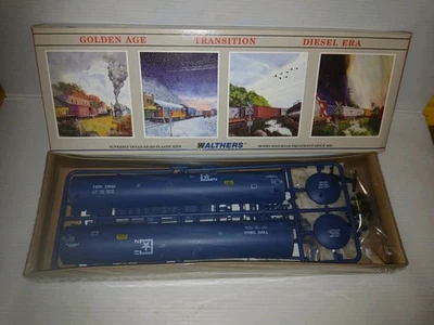  HO Walthers Blue "TXPX" Liquified Petroleum Gas 65' LPG Tank Car Kit. #33050 - Image 1 of 4