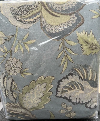 Edredón Pottery Barn Azalea Palempore King/Cal - Azul Multi - Nuevo Foto 1 de 4