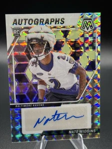 Nate Wiggins #AM-NWS 2024 Mosaic Rookie Prizm Silver Auto RC - Bild 1 von 2