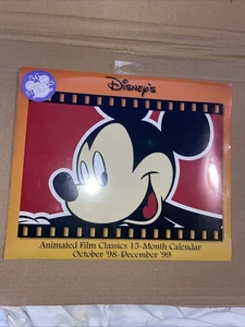 Calendario de 15 meses clásicos de películas animadas sellados de Disney octubre '98 diciembre '99 - Imagen 1 de 13