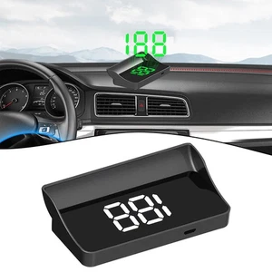 Head Up Display Electronic GPS HUD High Quality KM/H Odometer Speedometer - Picture 1 of 12