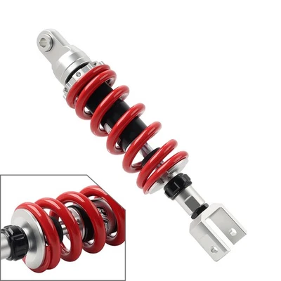 Red 40MM Clevis 345MM Rear Shock Absorber For Honda NX650 DOMINATOR 1988-1994 Foto 1 de 4