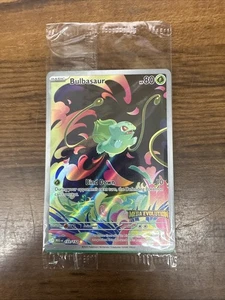 Pokémon TCG Bulbasaur Mega Evolution Stamped SEALED! Promo 133/132 D - Bild 1 von 2