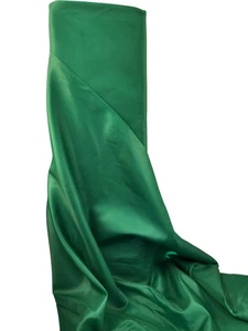 Emerald Green Nylon Lining Fabric 42 Wide Satin Finish By The Yard - Picture 1 of 5