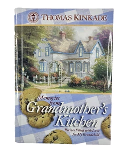 Livre de cuisine Thomas Kinkade souvenirs de grands-mères cuisine recettes livre cadeau - Photo 1/15