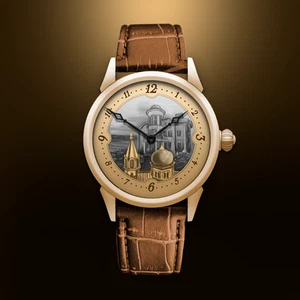 Reloj mecánico para hombre con esfera de imagen - Reloj de pulsera manual de lujo - Imagen 1 de 8