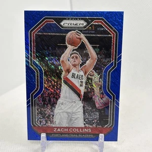 2020-21 Panini Prizm Blue Shimmer Prizm /35 Zach Collins #6 - Picture 1 of 6