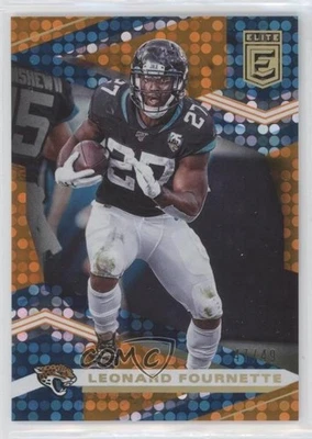 2020 Panini Donruss Elite Orange /49 Leonard Fournette #36 - Image 1 of 2