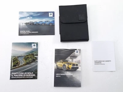 LIBRETTO USO E MANUTENZIONE PER BMW X2 F39 (18>) - Immagine 1 di 4