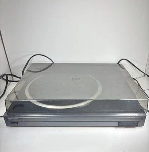 Kenwood KD38R 60Hz Automatic Return Turntable System Black -Tested and Working- - Picture 1 of 5