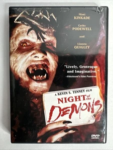 Night of the Demons DVD 1987 Unrated Edition Linnea Quigley Kevin Tenney Insert - Picture 1 of 3