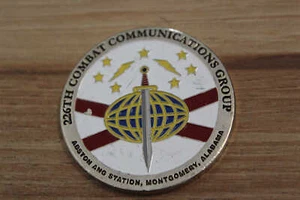 Alabama Air National Guard 226th Combat Communications Group Challenge Coin - Picture 1 of 3