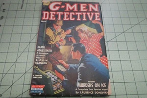 G-MEN DETECTIVE November 1942 Rare Pulp Hardboiled Action! - Bild 1 von 4