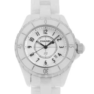 CHANEL J12 ceramica bianca H0968 seconda mano donna - Foto 1 di 12