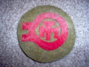 WWI US Army patch MTC Motor Transport Corps Patch AEF - Picture 1 of 1