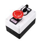 Rotary Selector Red Mushroom Emergency Stop Switch Push Button Station